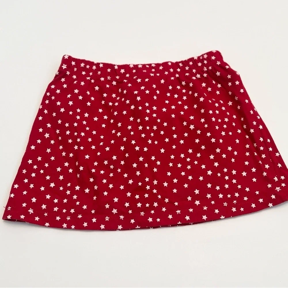Wonderkids Red Starry Skirt KIDS Girls 4T - Very Pretty
